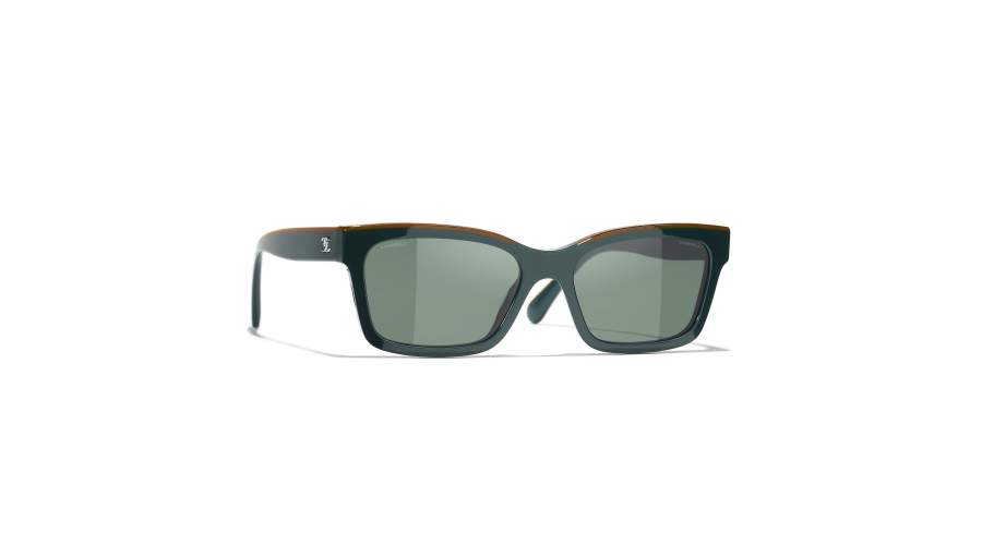 Sunglasses CHANEL CH5417 1795/71 54-17 Green in stock