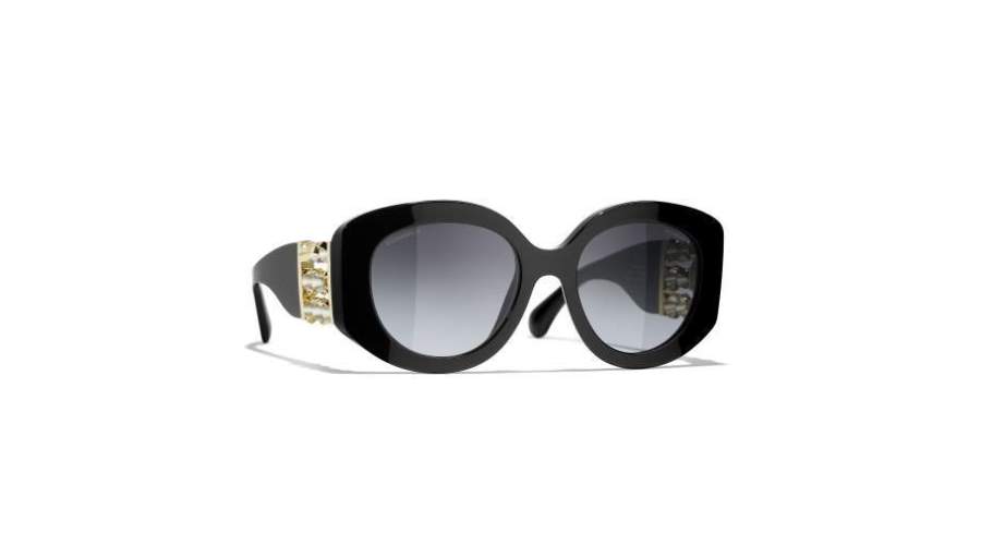 Lunettes de soleil CHANEL CH5544 C714S9 53-17 Écaille en stock